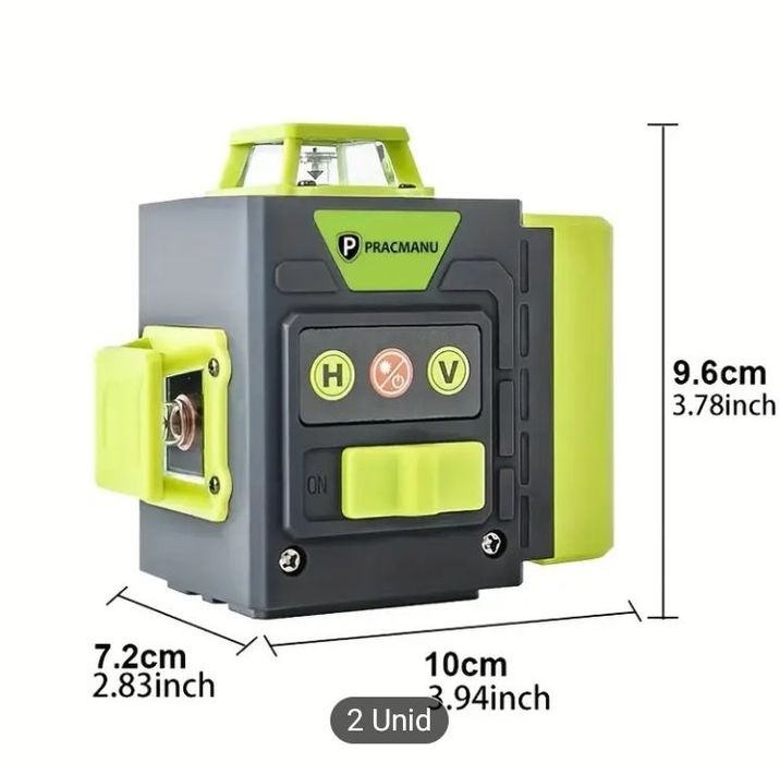 Nível laser de 12 linhas