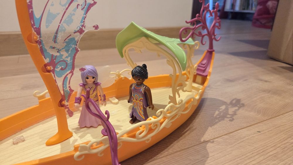 Łódź playmobil fairies z wróżkami