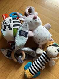 Zabawki dla malucha sensoryczne do wózka Smiki La milou