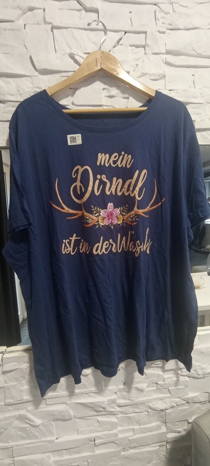 Koszulka damska w rozmiarze 5XL 100% bawełna