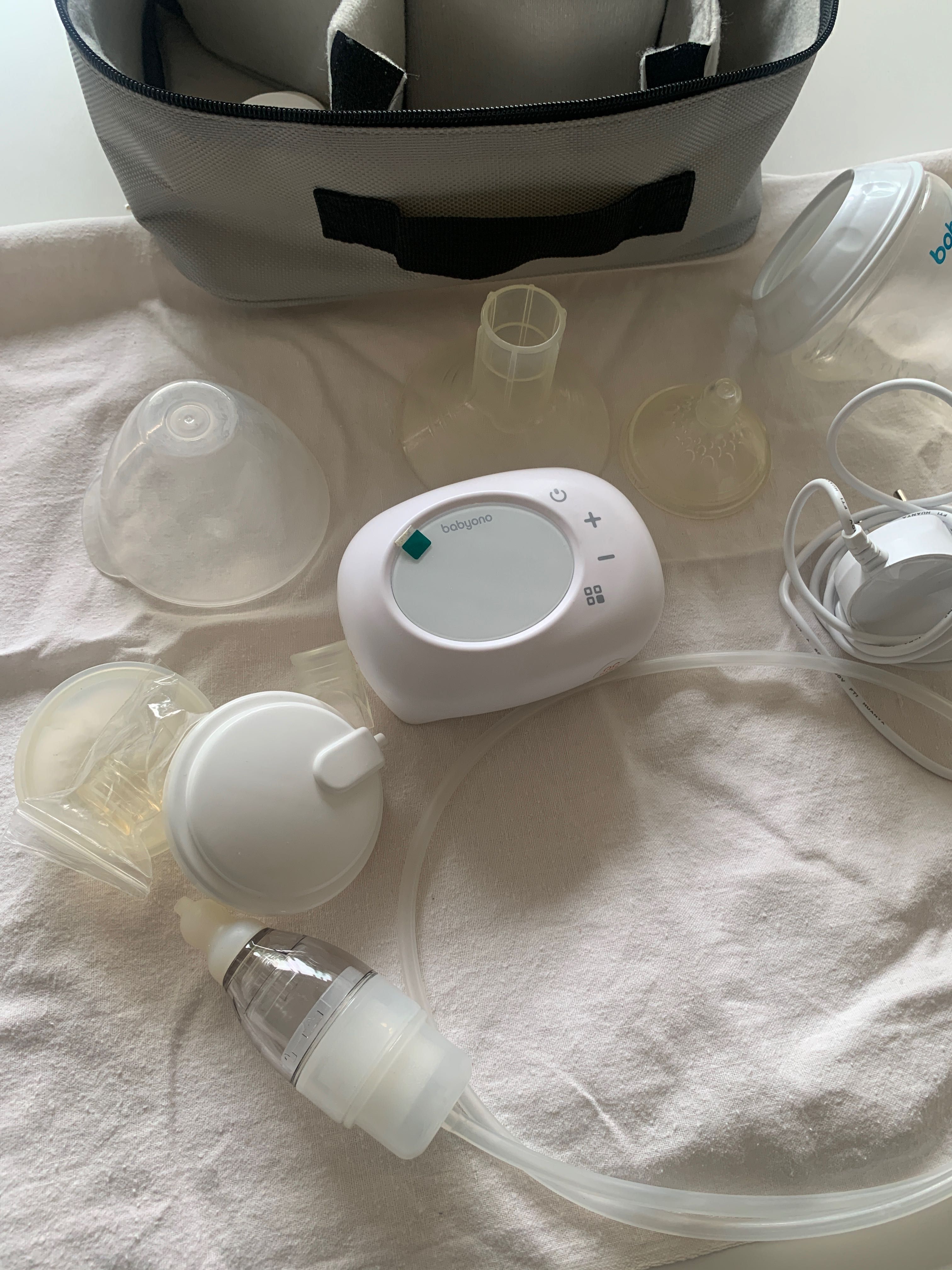 Laktator Baby Ono Compact Plus 2w1 z nieużywanym aspiratorkiem