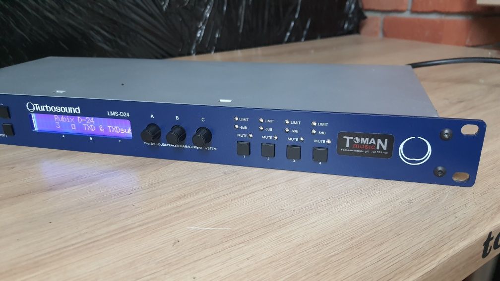 Linea Research LNR24 w skórce Turbosound LMS-D24 96kHz Do NAW favo