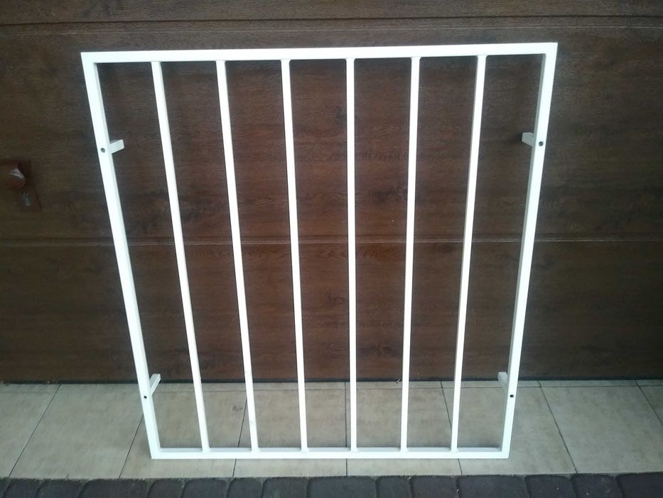 monia kraty krata kratka metalowa malowana na biało