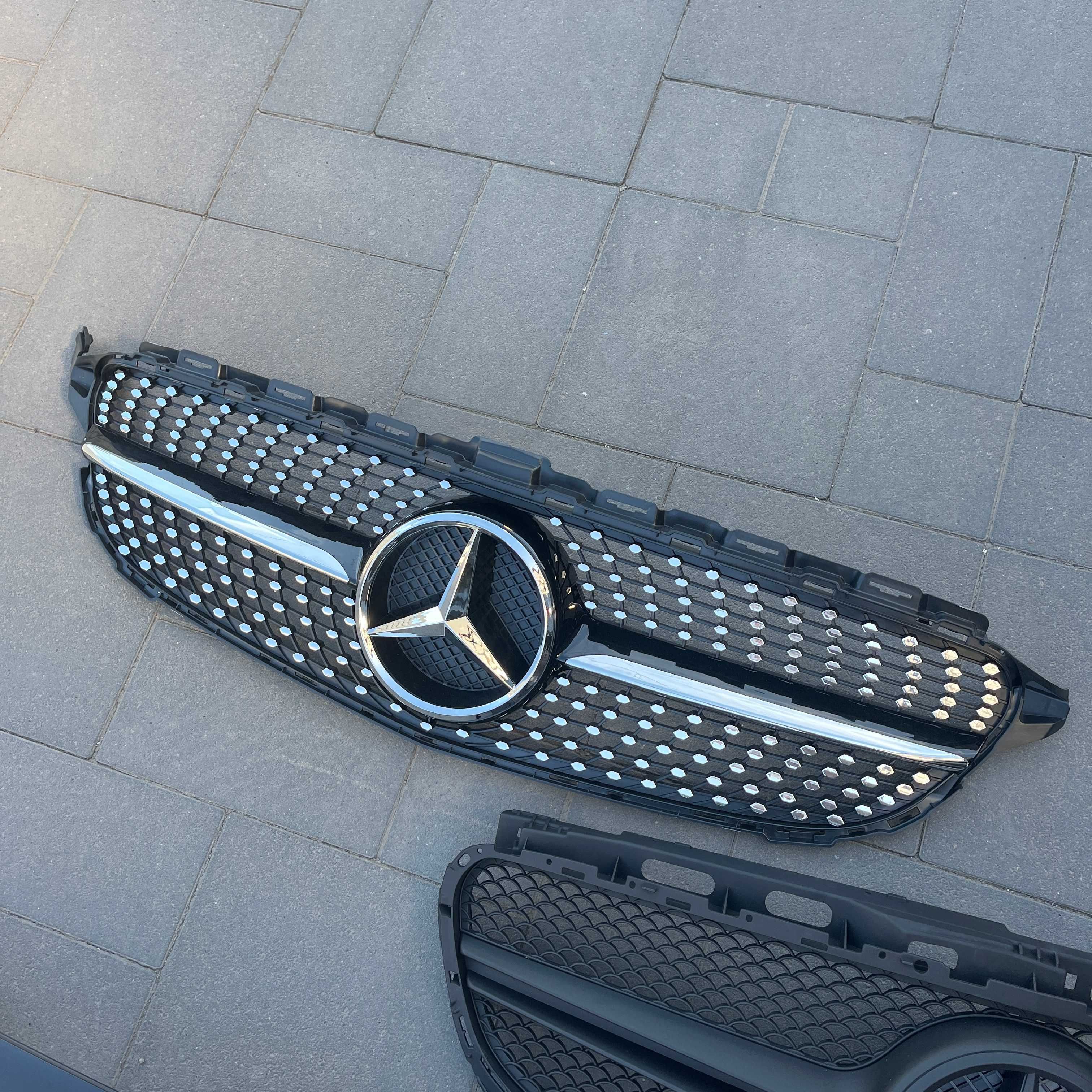 Решетка решітка mercedes мерседес w176 w177 w204 w205 w222 w447 w906