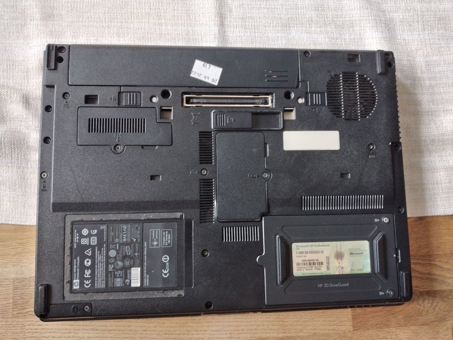 Laptop hp uszkodzona plyta główna