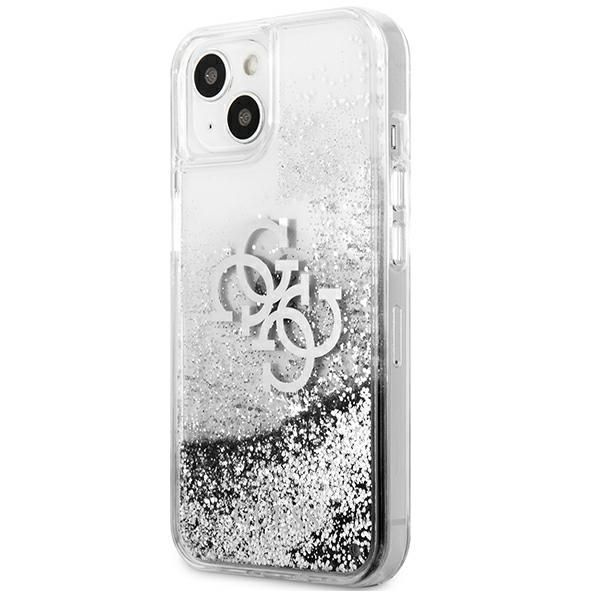 Etui Guess iPhone 13 Mini 5,4" Silver Liquid Glitter