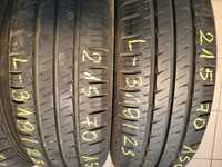 215/70R15C (L319/23))10 LETNIE 21r HANKOOK Vantra LT 2szt. 8/9mm