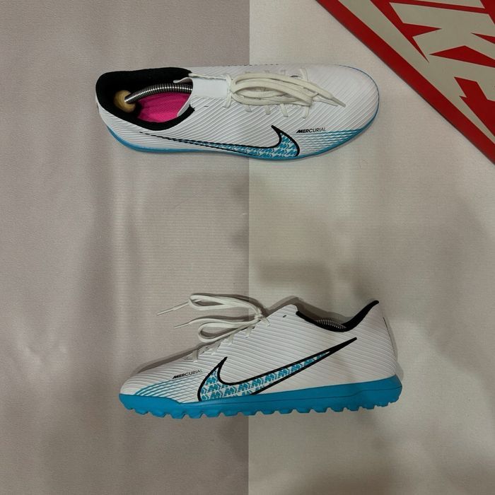 Нові сороконожки Nike Mercurial Vapor 15 білі 46 розмір