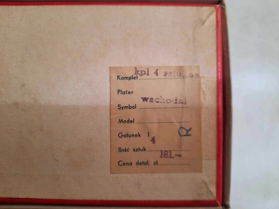 HEFRA Oryginalne Pudełko do Sztućców Wzór Wschodni