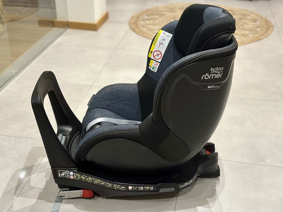 Britax Romer Fotelik Dualfix M I-SIZE blue marble
