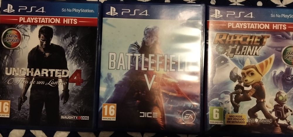 Vendo conjunto de 3 jogos.