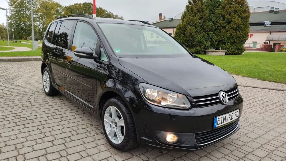 Volkswagen Touran 1.6TDI CR*Navi*6BIEGÓW*Alu*Czarny*zNiemiec sprowadzony*Polecam