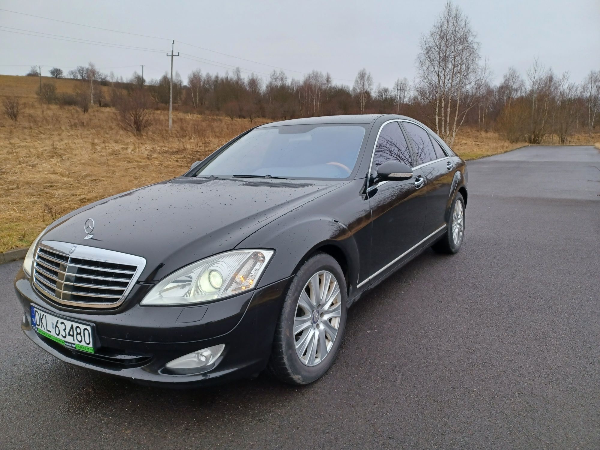 Mercedes-Benz Klasa S 500 5.5 V8 Benzyna 388km Zadbany Egzemplarz