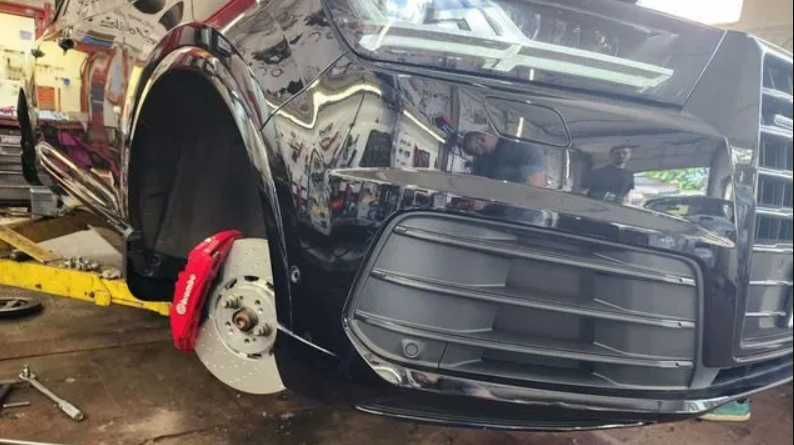 Тормозные диски, колодки Power Stop, VW Touareg, Audi Q5, Audi Q7,