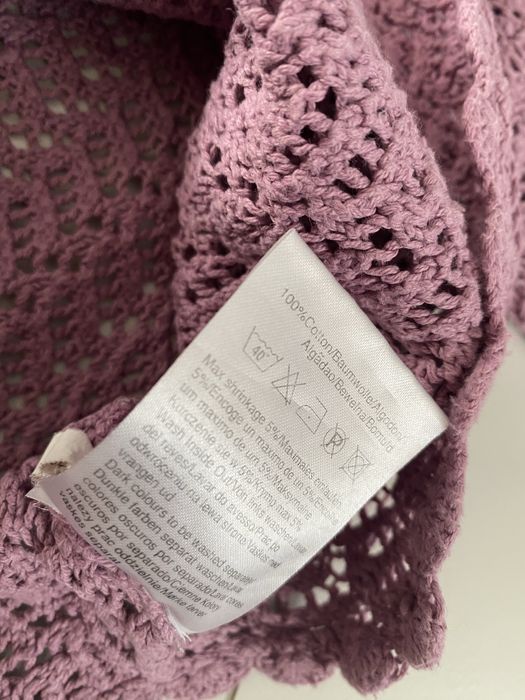 Ażurowy swetetek Name It 86 bawełniany