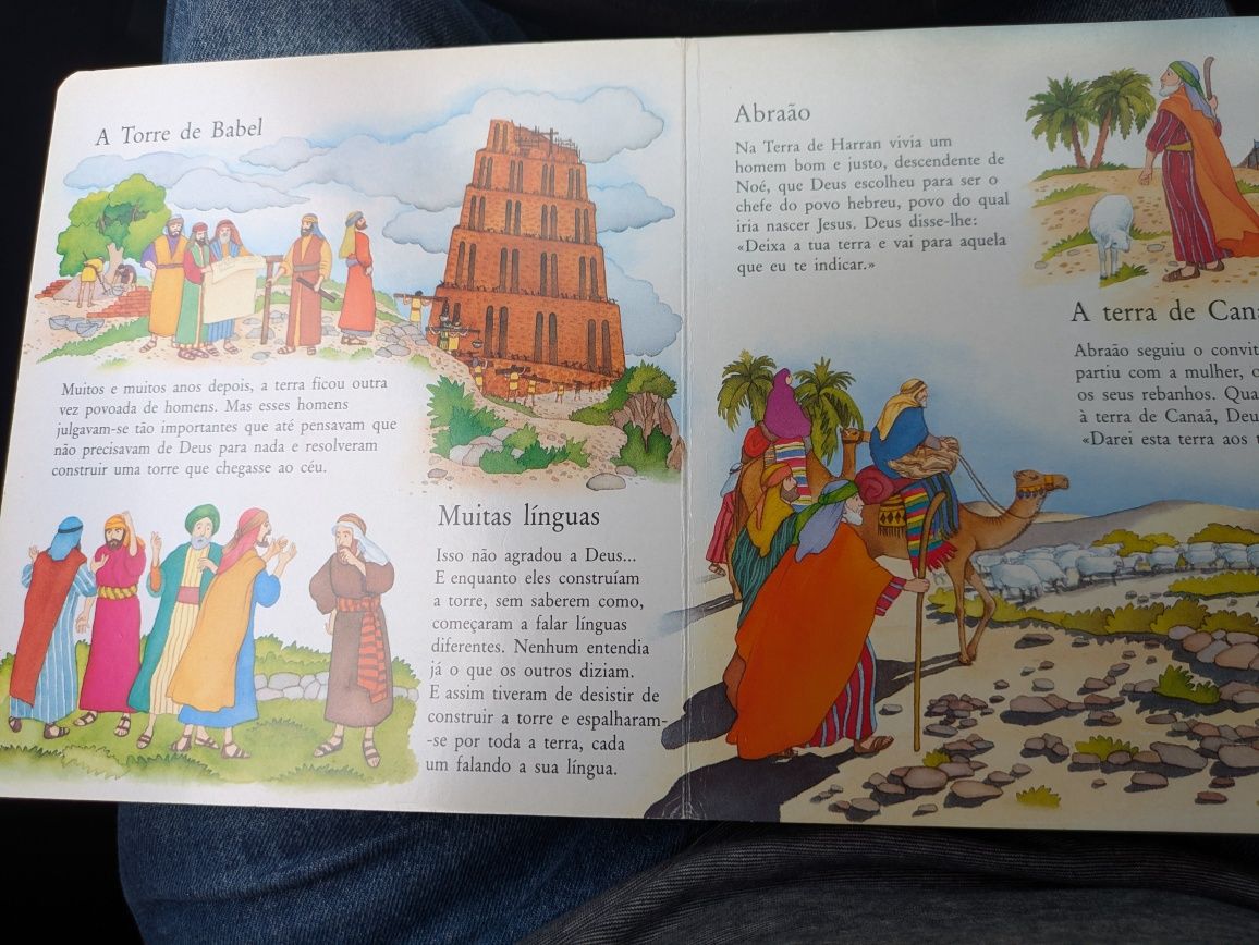 A Minha Primeira Bíblia Ilustrações de Maria Grazia Boldorini