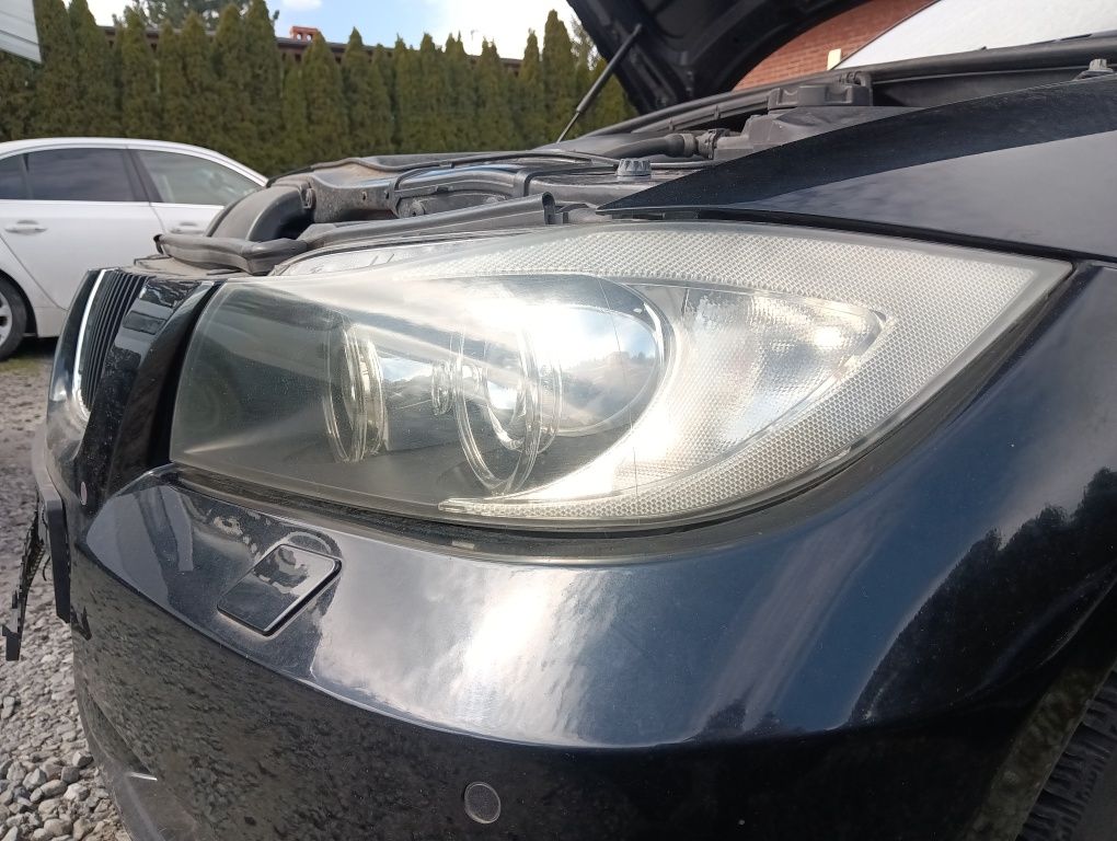 BMW E90 E91 kompletna lampa XENON D1S ślizg przód przednia lampa lewy