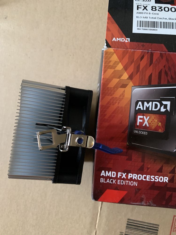 Кулер вентилятор для процессора AMD FX8300 новый