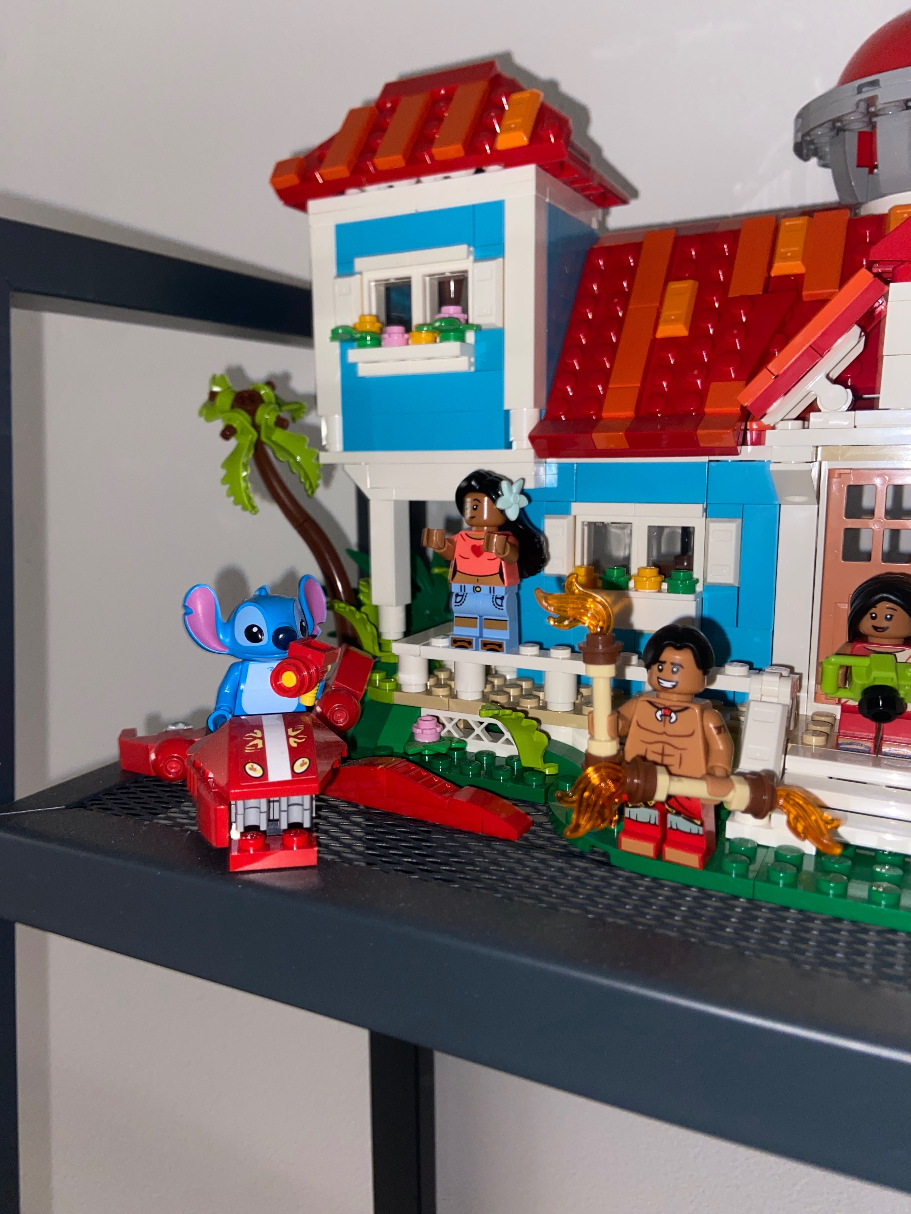 Casa stitch montada lego