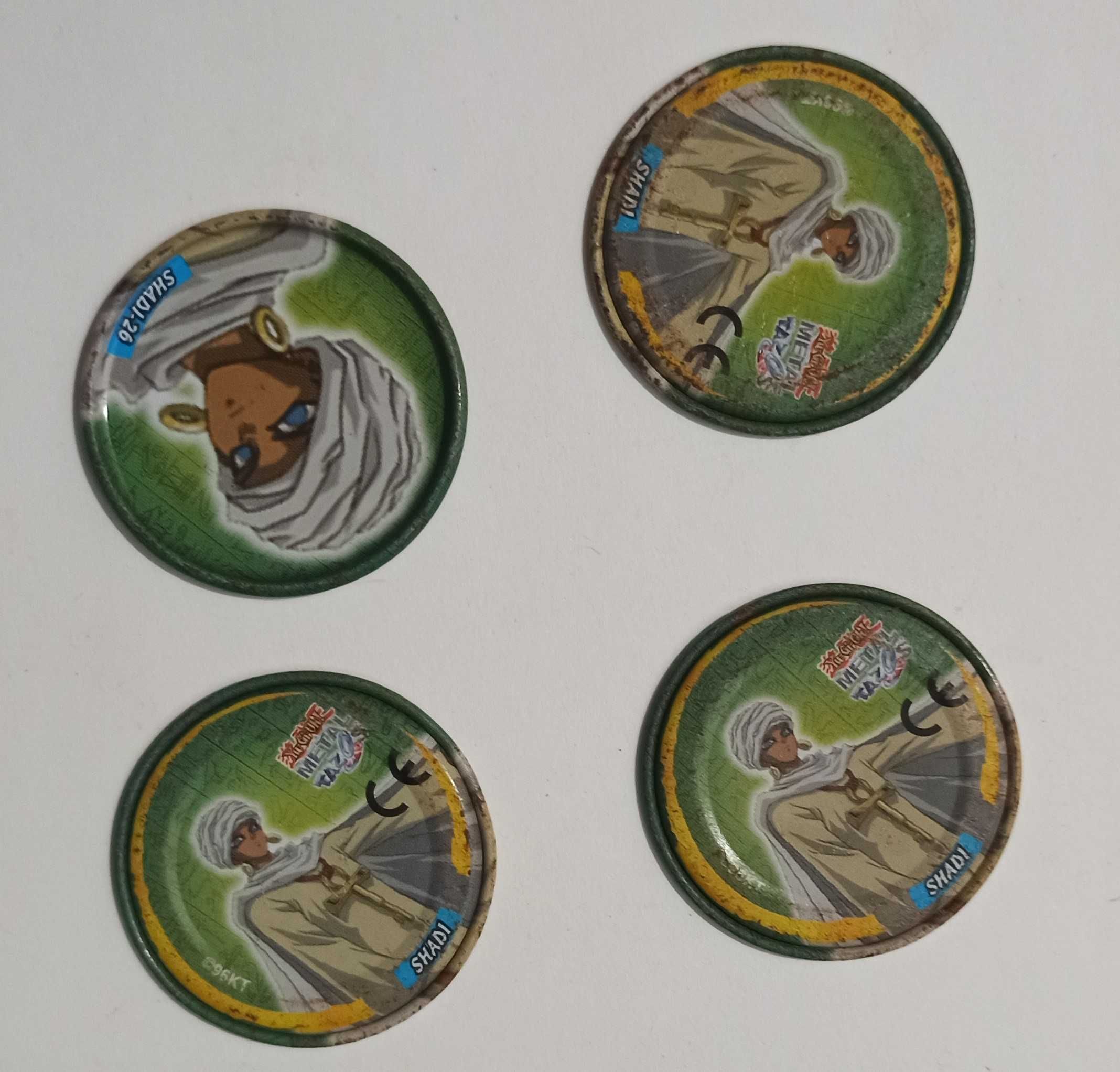 Vários Tazos Yu-Gi-Oh