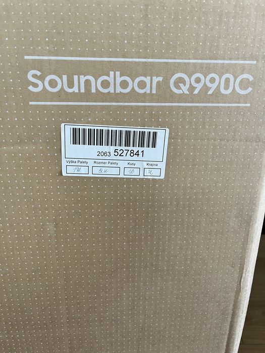 Samsung Soundbar Q990C sistema de som para tv