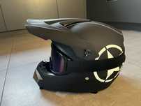 Kask motocyklowy cross enduro atv quad nowy jak UFO ORZ rozmiar L