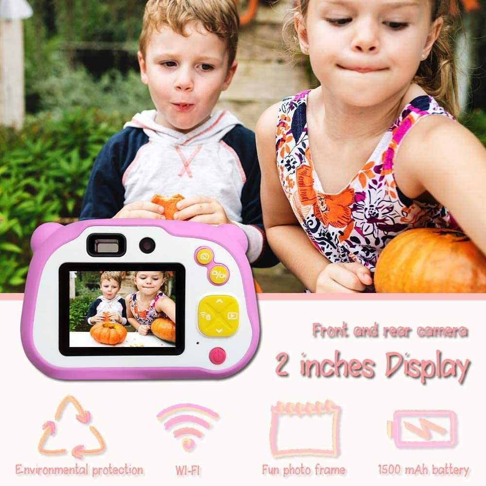Lofoson X200 aparat dla dzieci 2'' WiFi 1080P SD