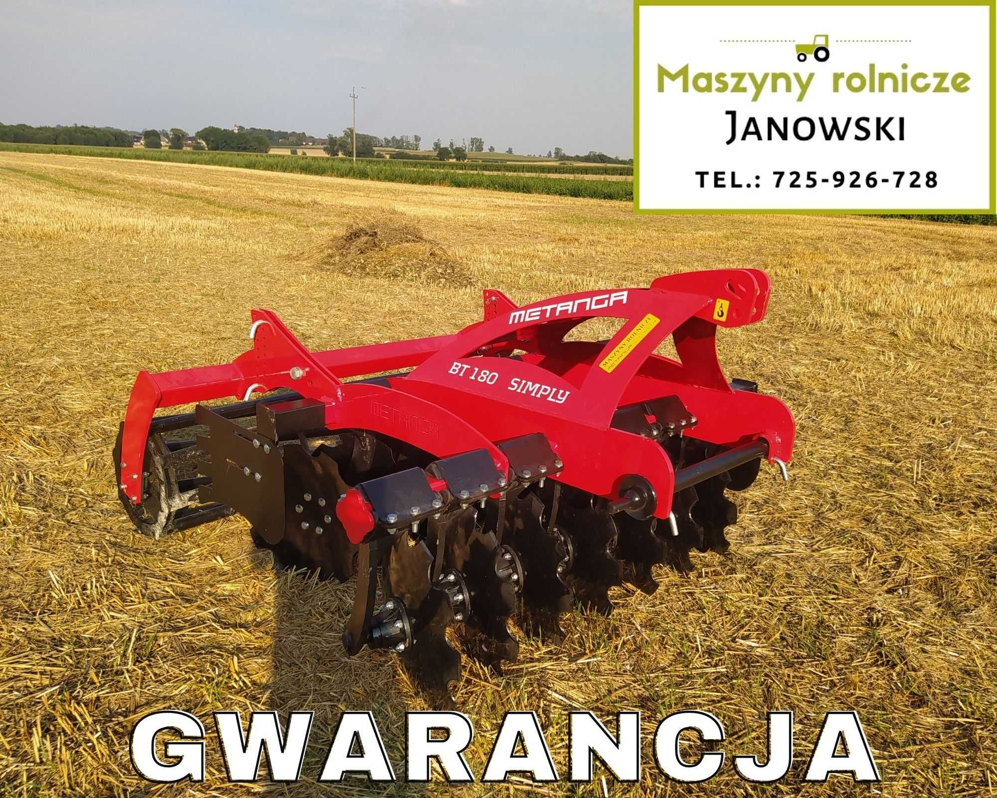 Brona talerzowa 1.6 1.8 2.0 2.2 do Zetor C360! Metanga! Transport!