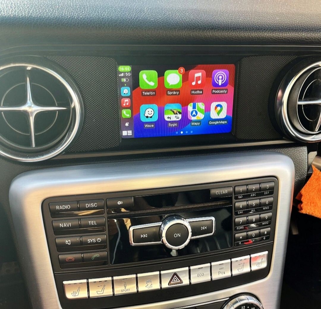 MERCEDES NTG4.5 CarPlay Android Auto Becker Map CLS,CLA,ML,GL,GLA...