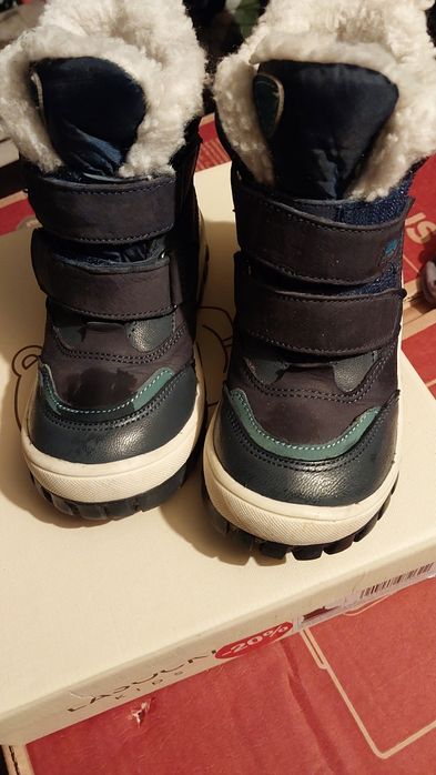 Trzewiki kozaki zimowe chłopięce rozmiar 25