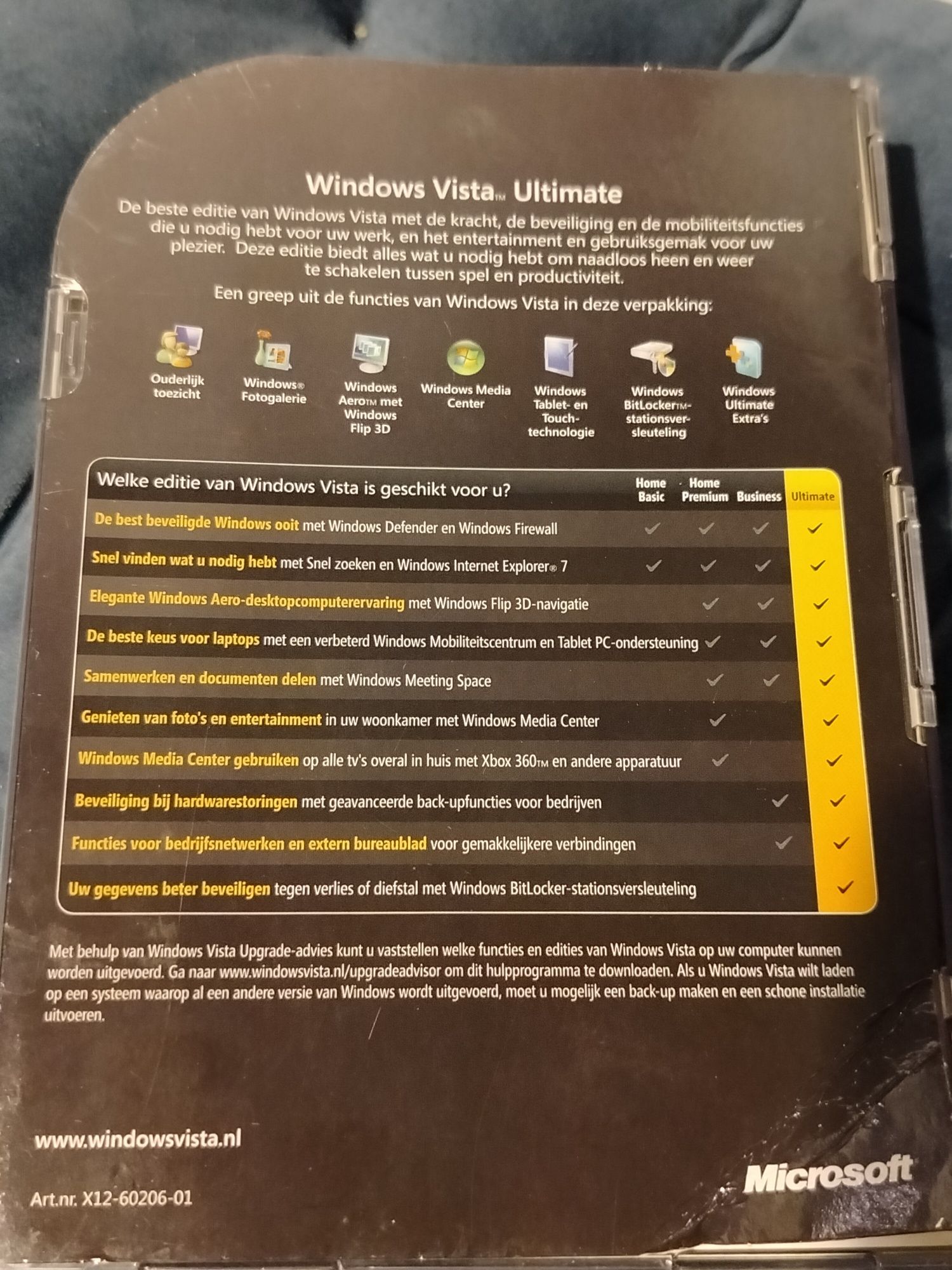 Windows Vista Ultimate 32 i 64 bits