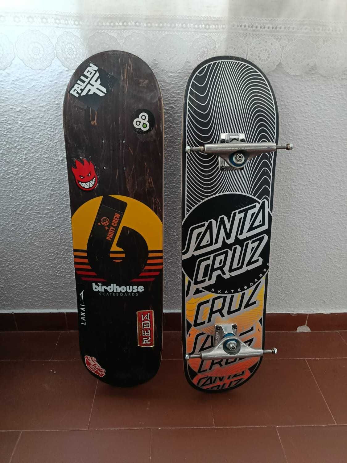 Tábuas Skate Santa Cruz/Birdhouse
