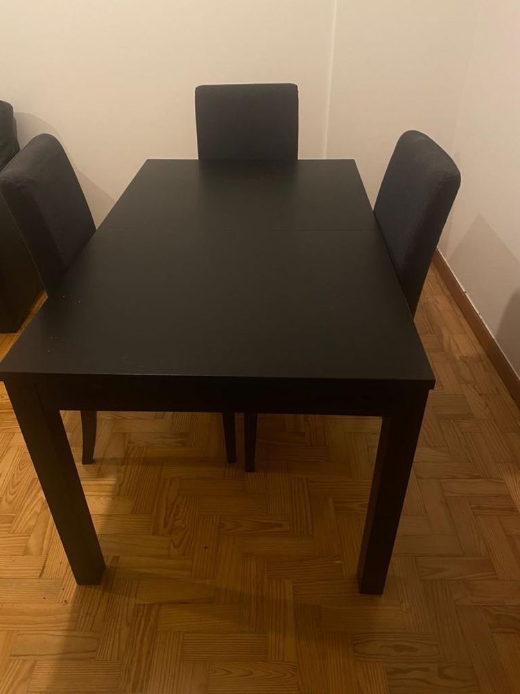 Mesa+cadeiras para jantar