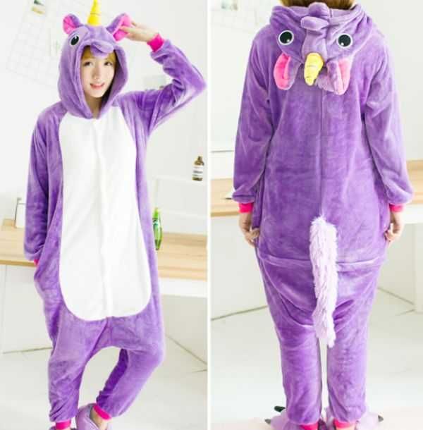 PIŻAMA JEDNOROŻEC kostium strój 135-145 cm P498