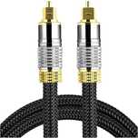 Kabel optyczny cyfrowy Alogy 6.0mm przewód Audio TV PC 5m