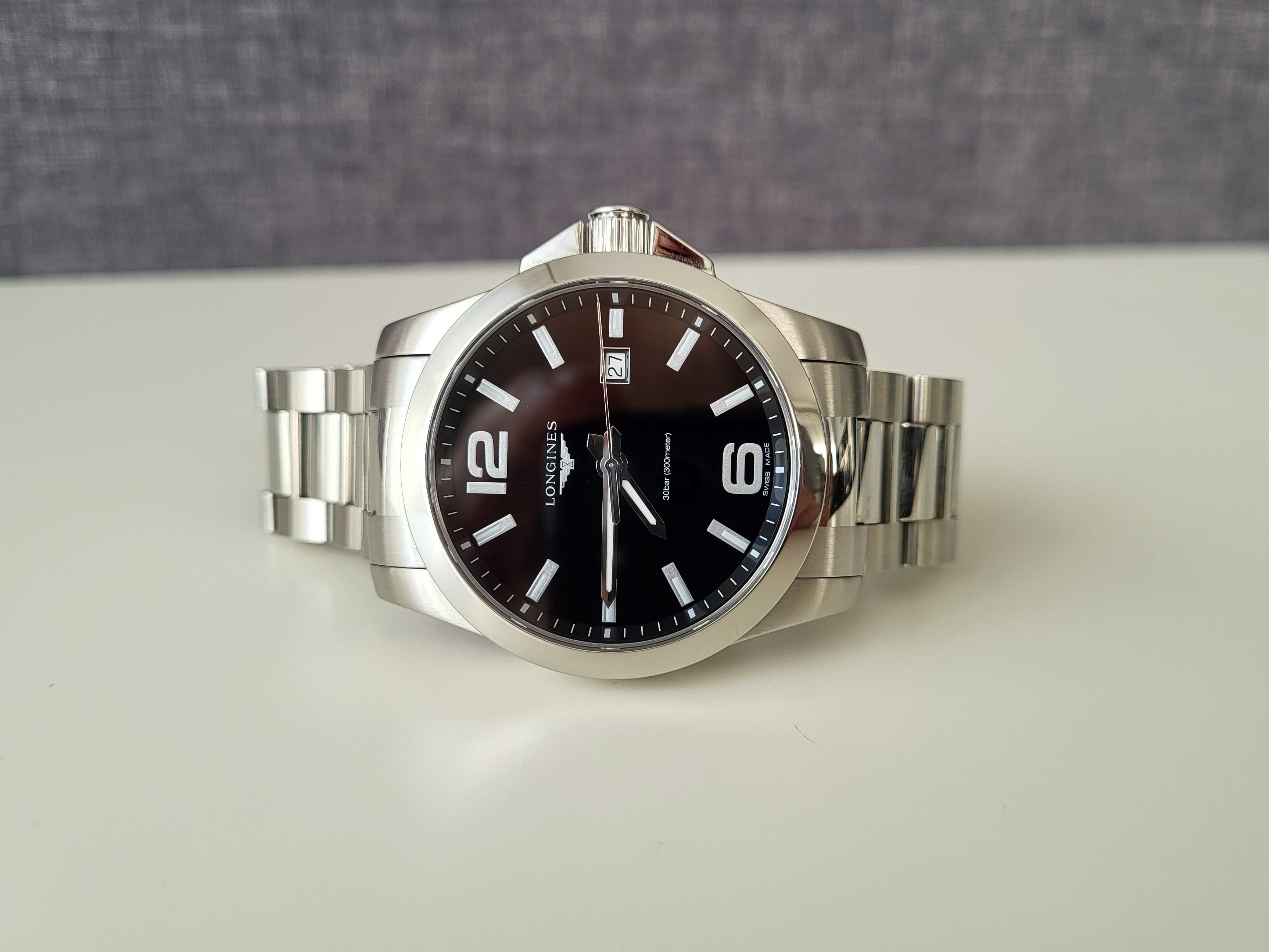 Longines Conquest 43mm Kruk 2024 rok L3.760.4.56.6