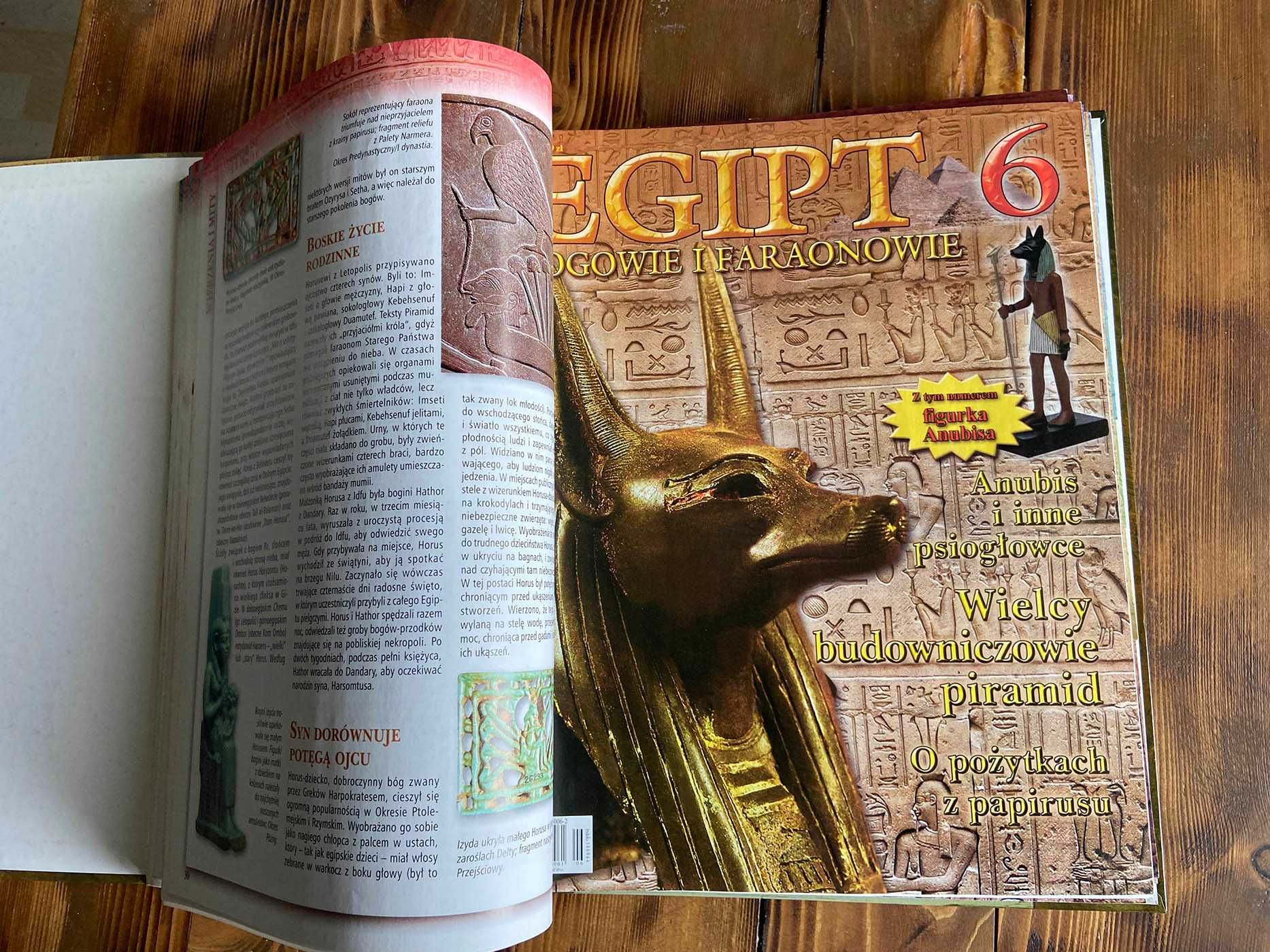 Egipt bogowie i faraonowie Segregator i zeszyty