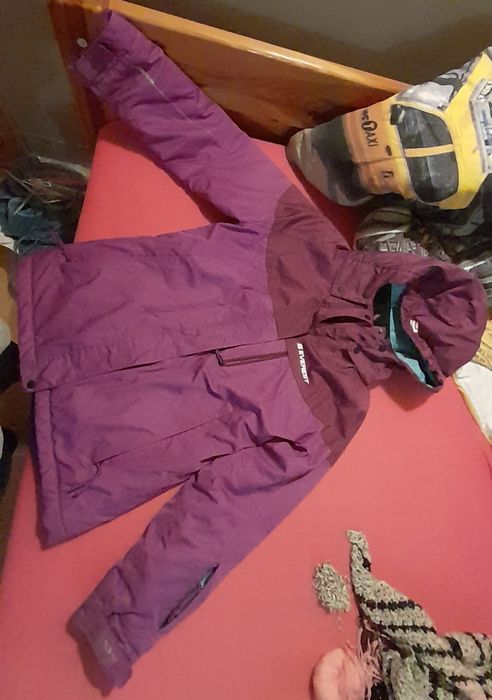 Kurtka Everest 146 cm dziewczęca fioletowa