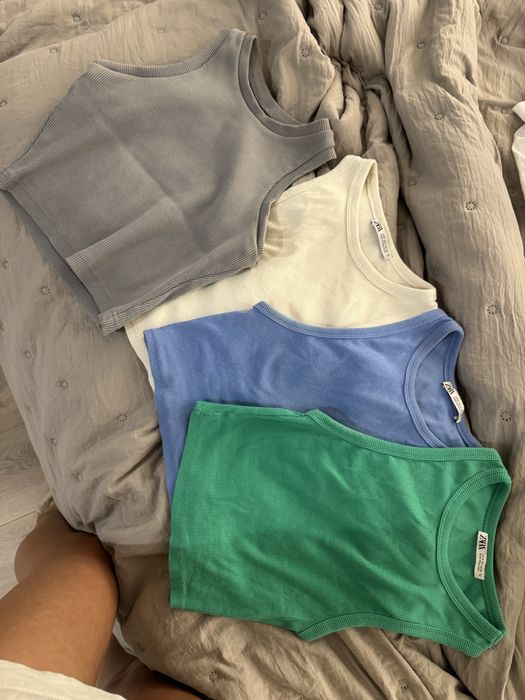 Топи Zara та el.milas.brand. Деталі в описі