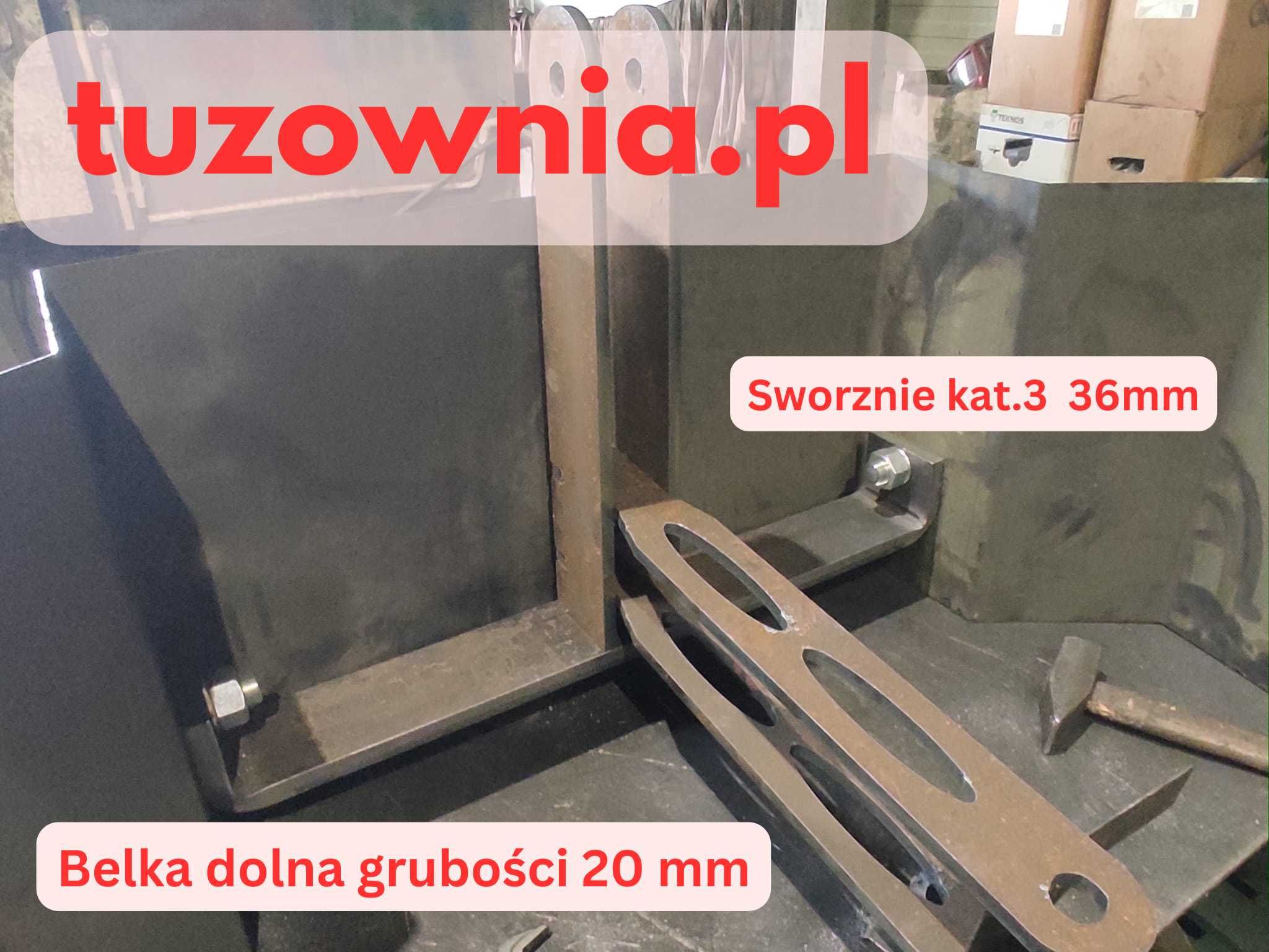 Balast Obciążnik Ciężarek Odważnik na TUZ 1100kg, kat.3 f.Vat c.brutto