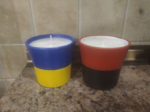 Свічки з Українською символікою