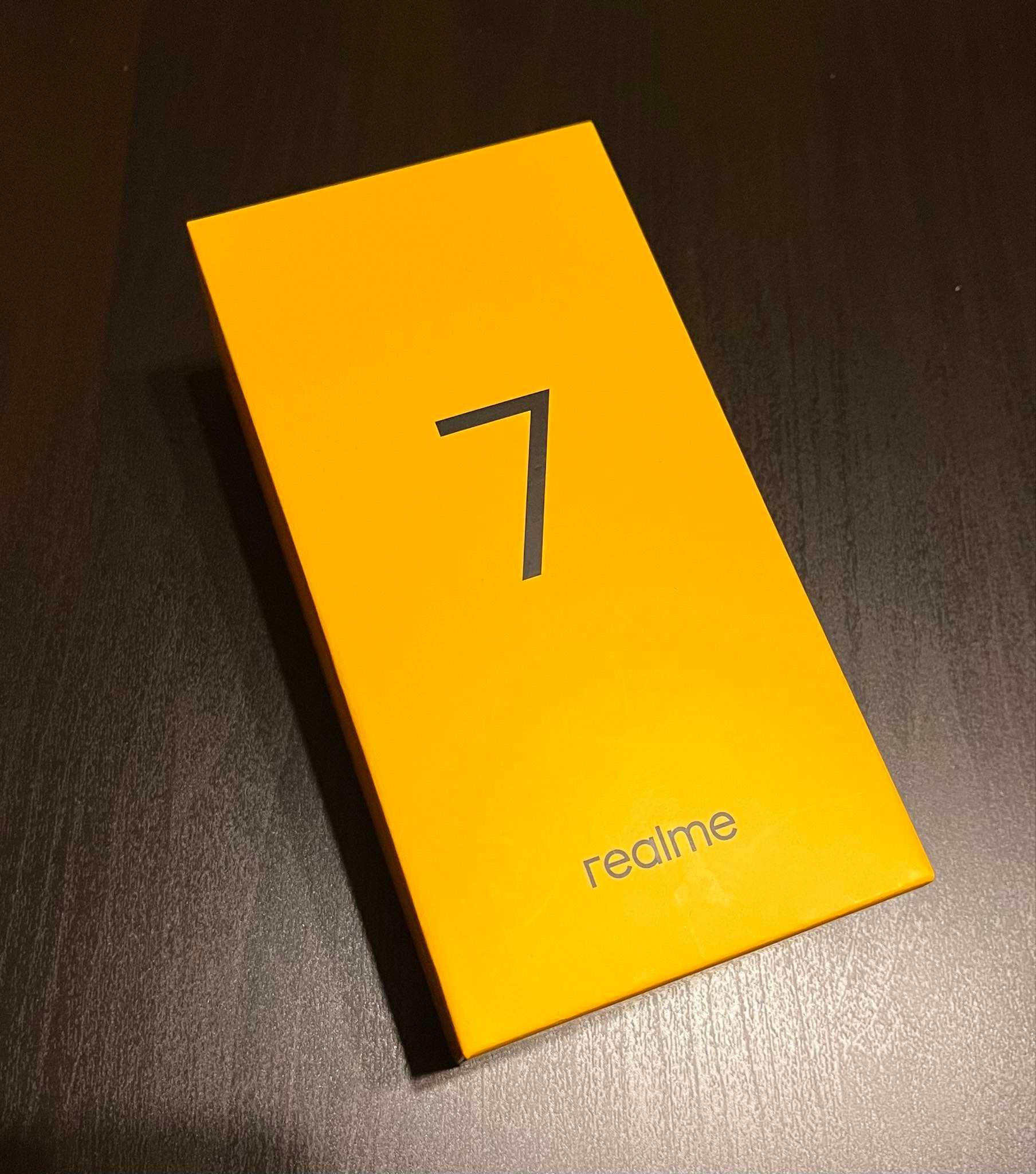Smartfon Realme 7 wersja 8/128GB, w pełni sprawny, komplet. GRATISY.