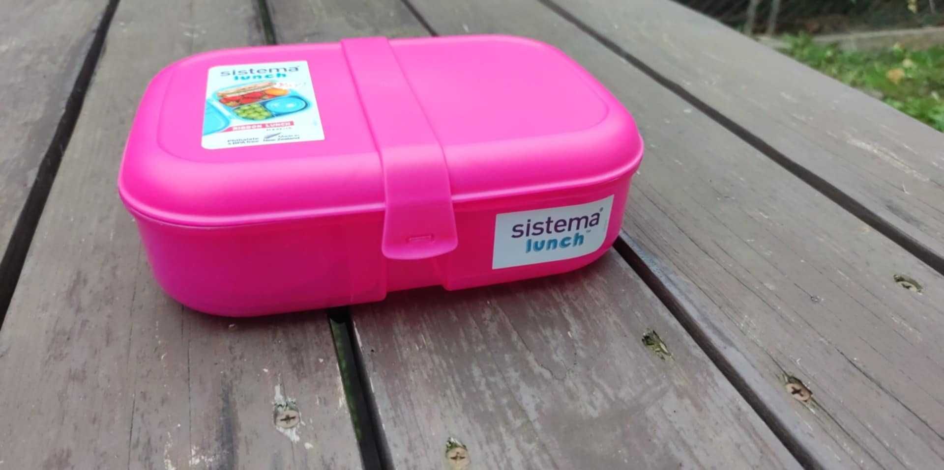 Sistema Lunch Sistema box pojemnik do żywność z dodatkami praktyczny