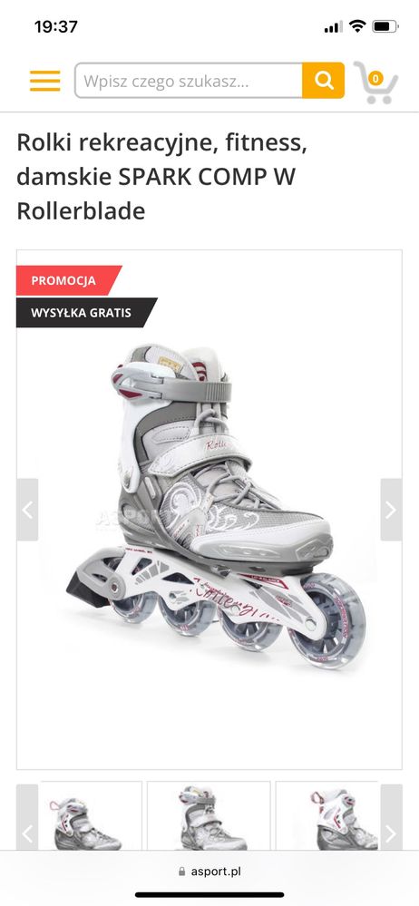 Rolki Rollerbade spark comp W