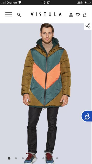 Zimowa kurtka Vistula dwustronna