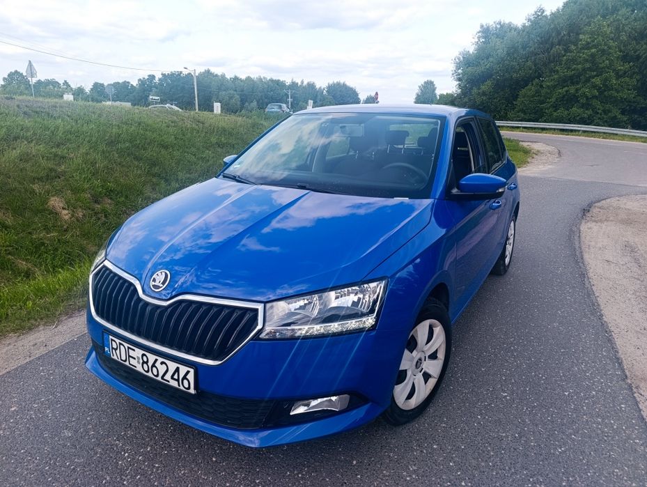 Skoda Fabia lift 1.0mpi benzyna org prz 45tys klima kamera Zadbana