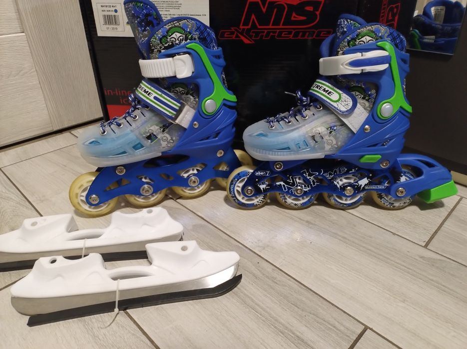 Łyżworolki Nils Extreme 29-33 4w1