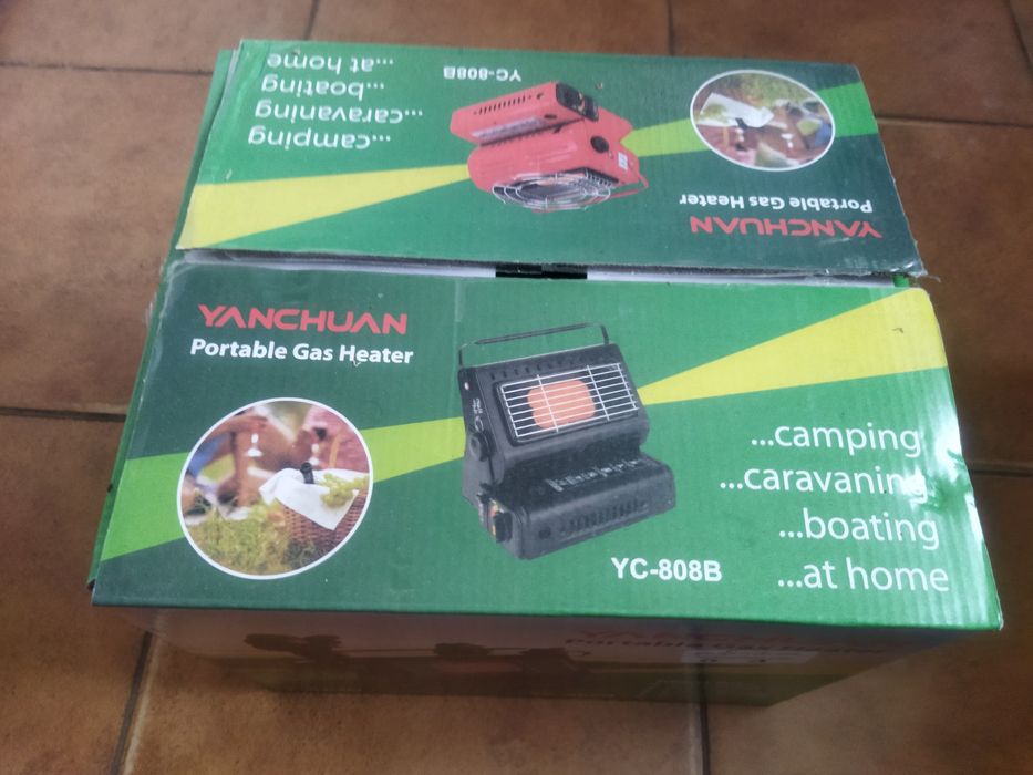 Газовий обігрівач-плита для кемпінгу