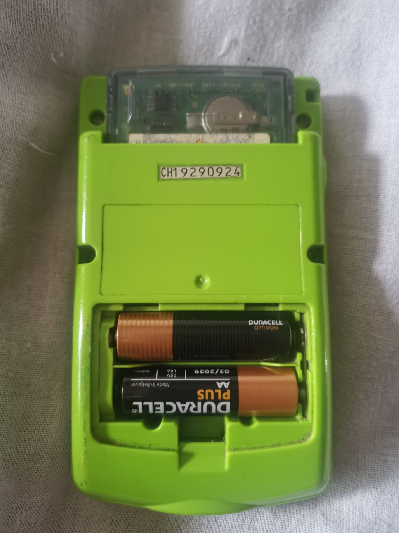 Gameboy color verde