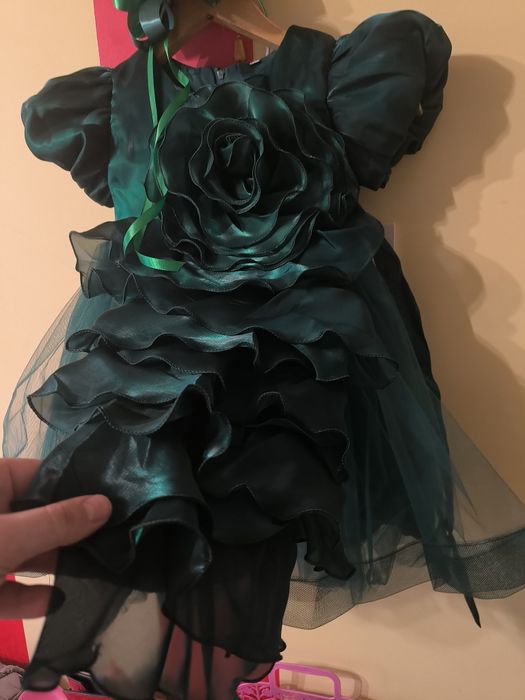 Дитяче плаття Капусточка з обручом